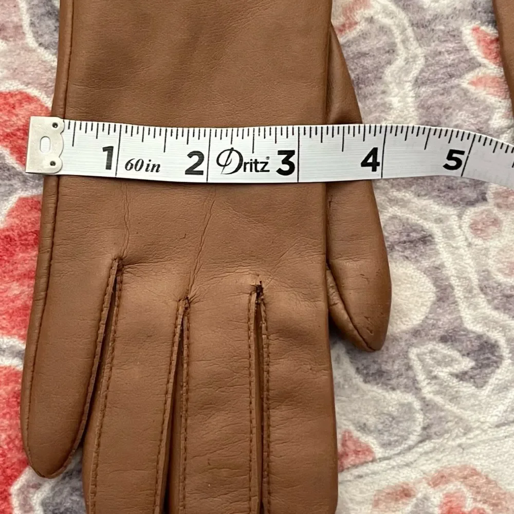 Novakid by Aris Brown Leather Driving Gloves